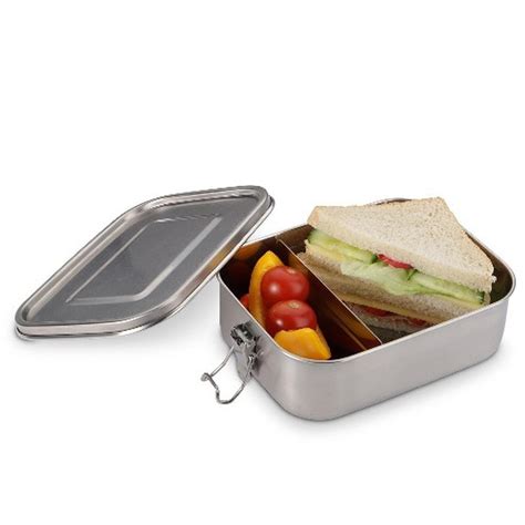 small metal lunch box latch|small stainless steel lunch box.